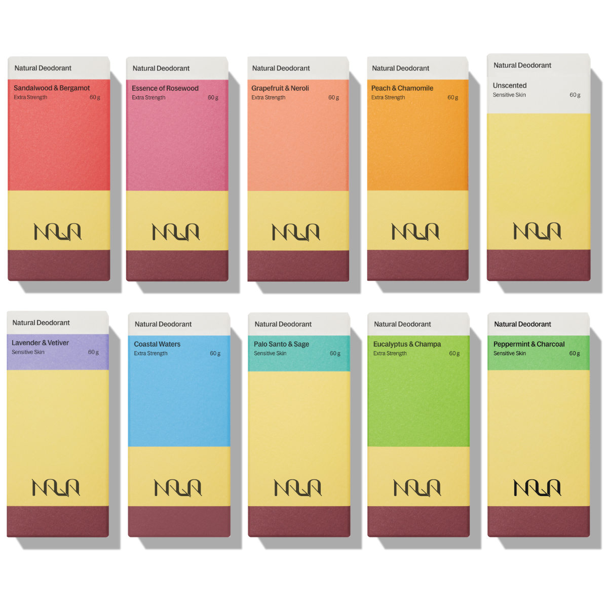 Nala Heritage Collection (10 Deodorants)