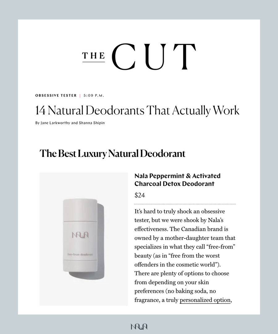 The Cut: 14 Natural Deodorants That Actually Work