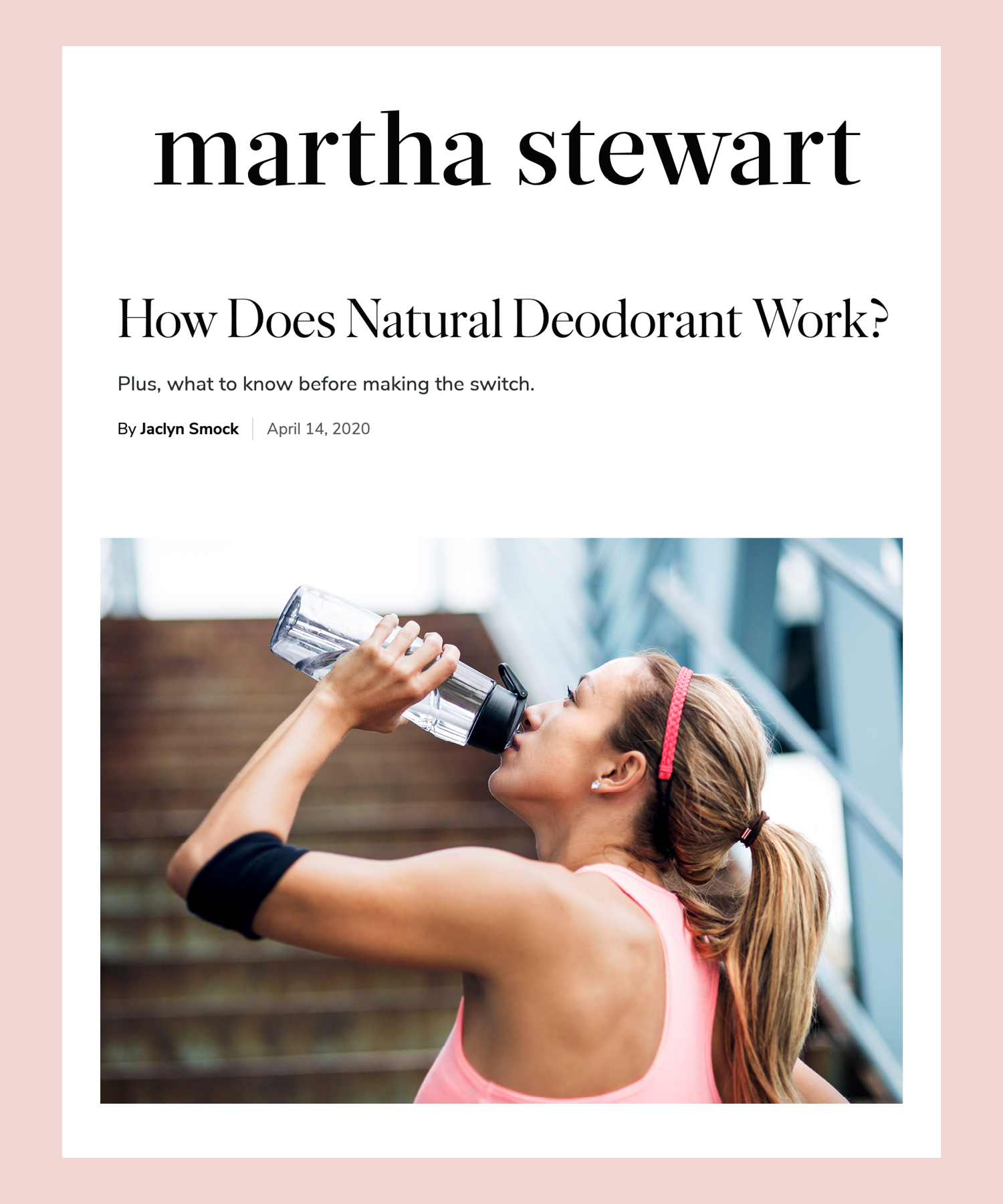 How Does Natural Deodorant Work?
