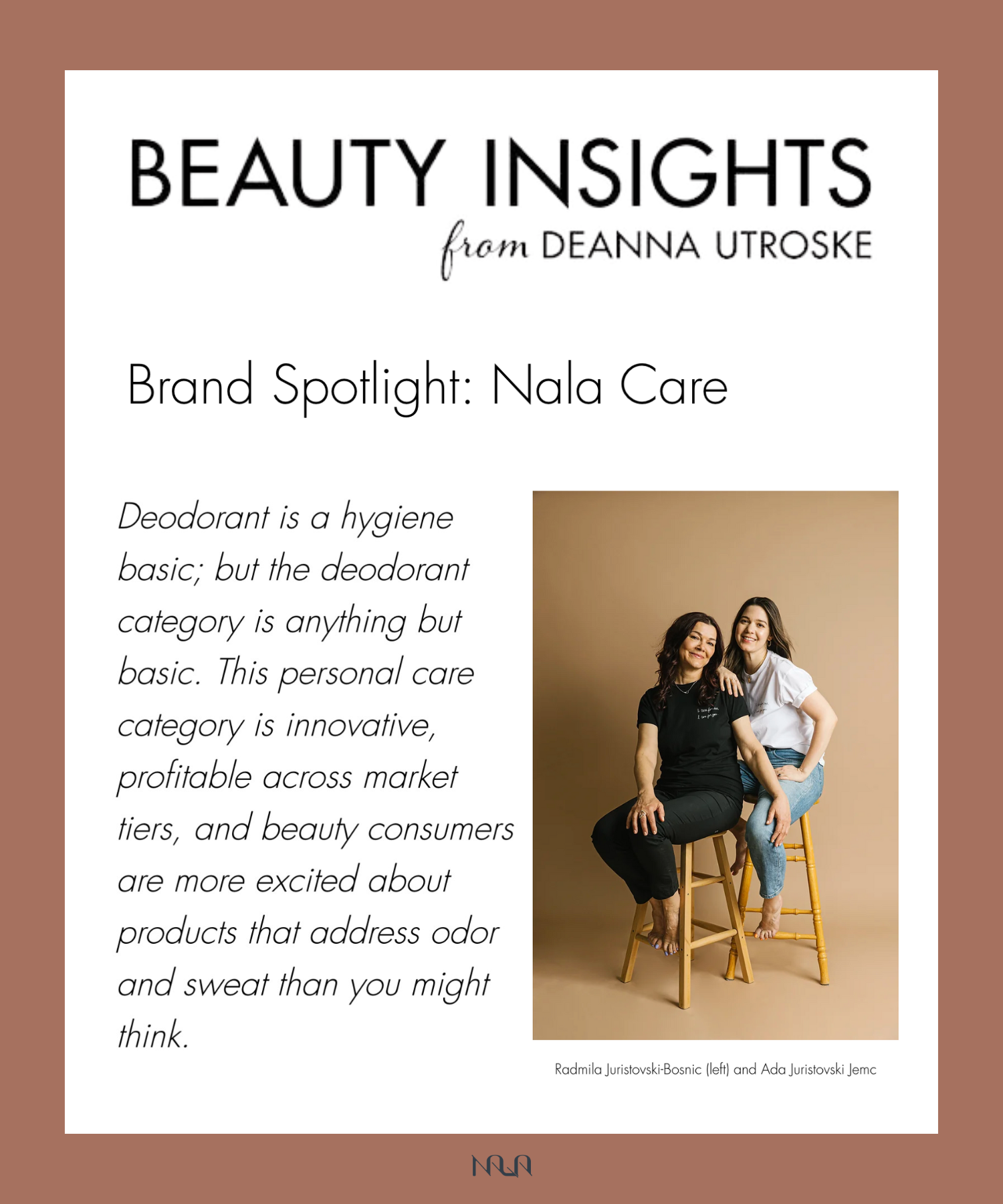 Beauty Insights with Deanna Utroske: Brand Spotlight Nala Care