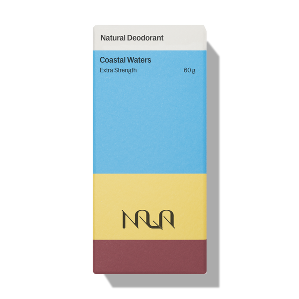 Natural Deodorant Aluminum Free Coastal Waters Extra Strength